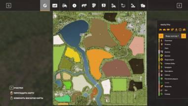Карта «Зеленая долина» v1.1.0.1 Fix для Farming Simulator 2019