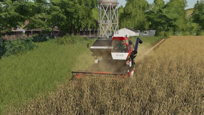 Комбайн Rostselmash Niva Pack v1.1 для Farming Simulator 2019