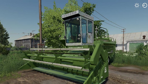 Мод Енисей 1200М версия 1.4 для Farming Simulator 2019