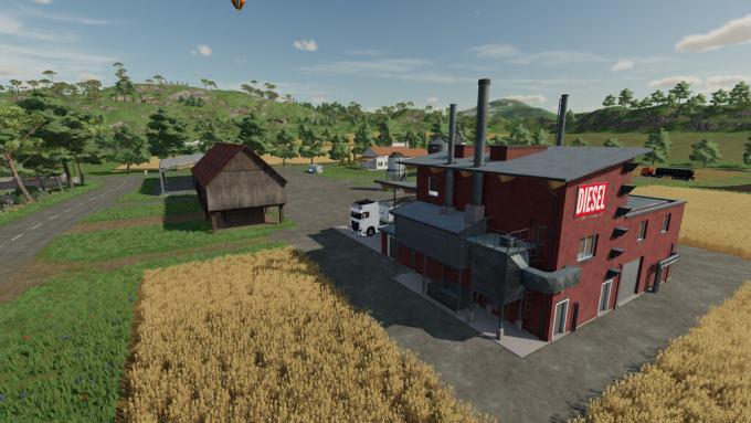 Пак для производства дизельного топлива Diesel Production Pack v1.1 для Farming Simulator 22