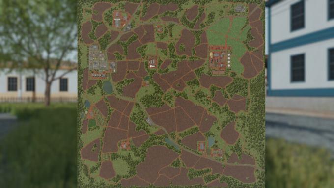 Карта Recanto Da Alvorada Map v1.0 для Farming Simulator 22