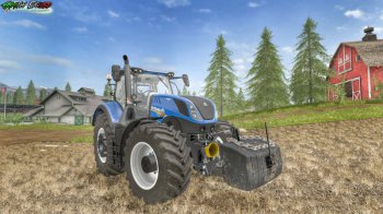 Мод противовес 1100 кг для Farming Simulator 2017