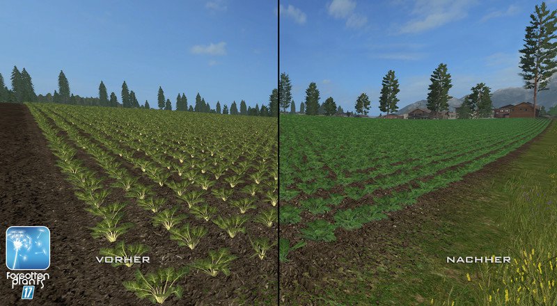 Новые текстуры картофеля и свеклы для Farming Simulator 2017