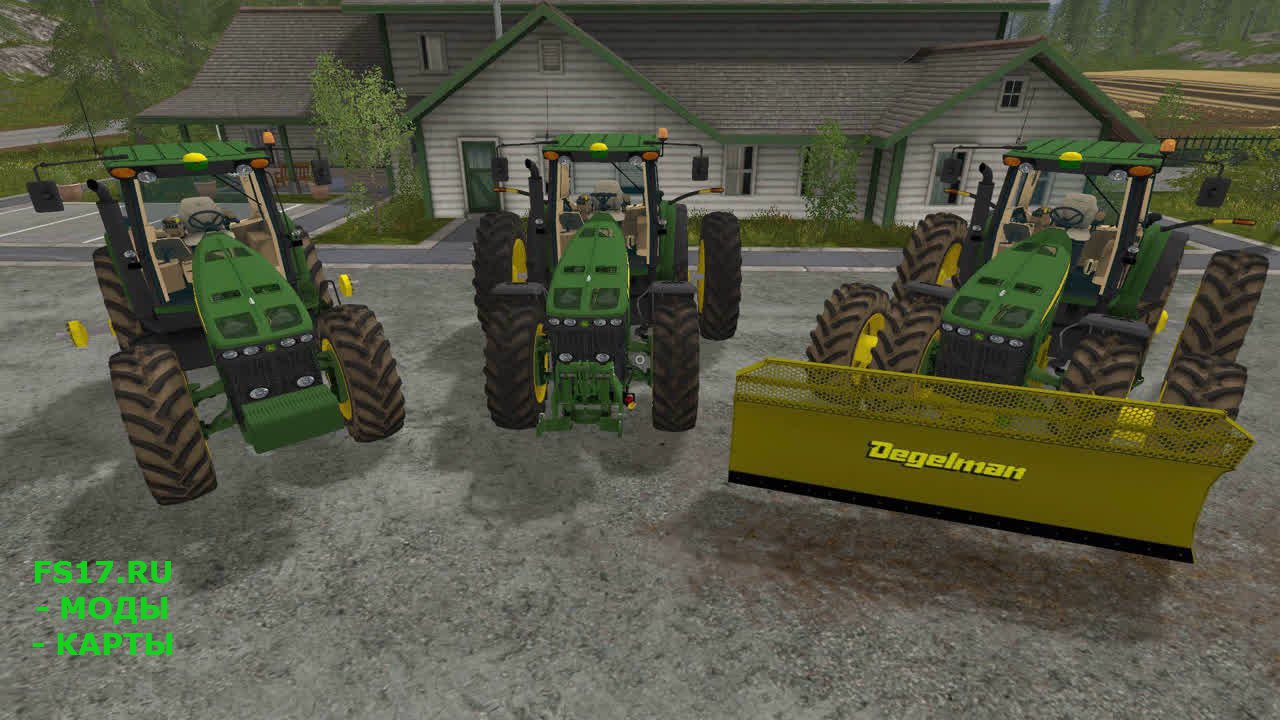 Traktor John Deere 8520 8530 Dlya Farming Simulator 2017