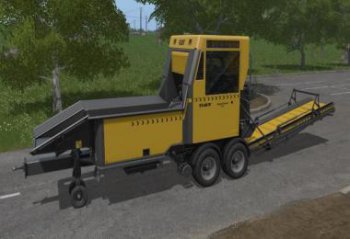 Дробилка CAT Super Forest для Farming Simulator 2017