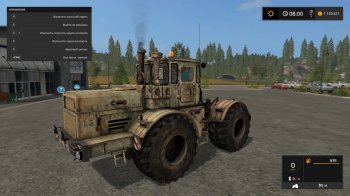 Старый трактор Кировец К-701 для Farming Simulator 2017