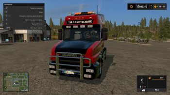 Грузовик Scania T164 для Farming Simulator 2017