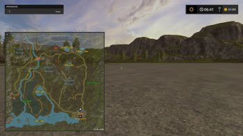 Лесная карта для Farming Simulator 2017