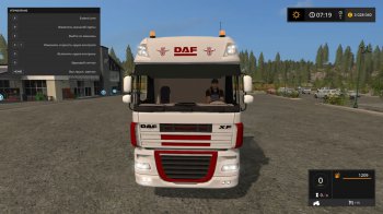 Тягач DAF XF IT RUNNER для Farming Simulator 2017