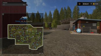 Карта La Vieille Souche для Farming Simulator 2017