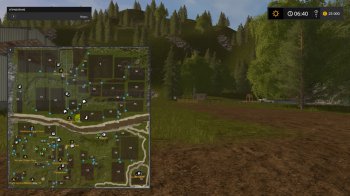 Большая карта для Farming Simulator 2017