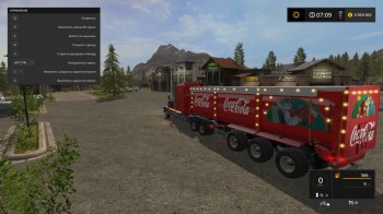 Прицеп Coca Cola для Farming Simulator 2017