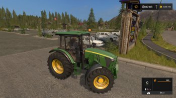 Трактор John Deere 5M Series для Farming Simulator 2017