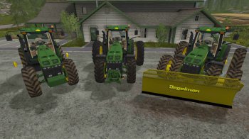 Трактор John Deere 8520/8530 для Farming Simulator 2017