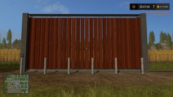 Откатные ворота для Farming Simulator 2017