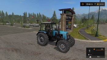 Трактор МТЗ 1221 для Farming Simulator 2017