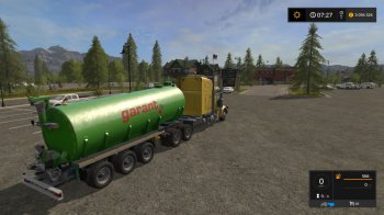 Бочка для перевозки молока для Farming Simulator 2017