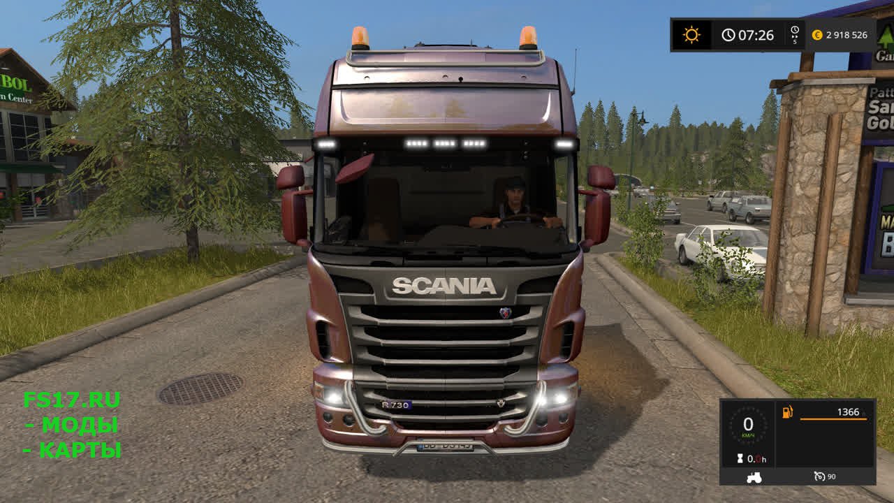 Скачать мод Scania R730 для Farming Simulator 2017