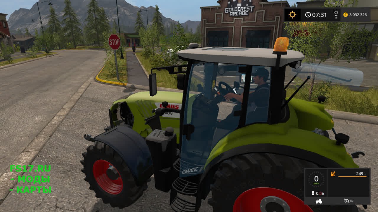 Мод трактор Claas Arion Series для Farming Simulator 2017 7892