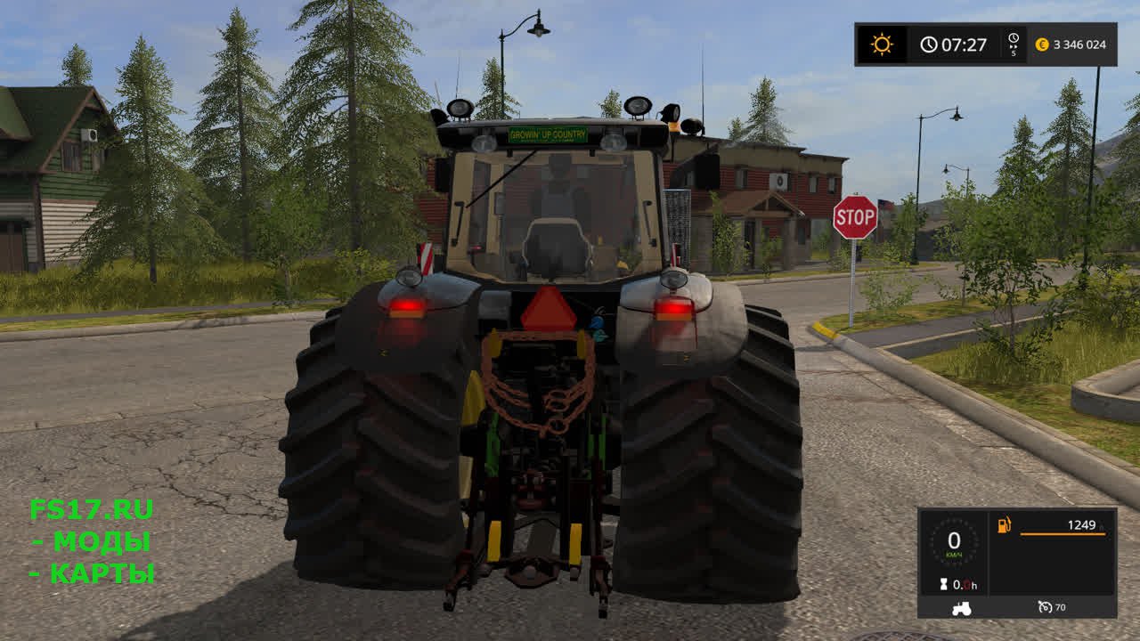 Трактор John Deere 8530 Black Shadow для Farming Simulator 2017 0893