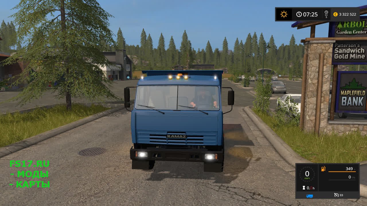 КАМАЗ 65115 для Farming Simulator 2017