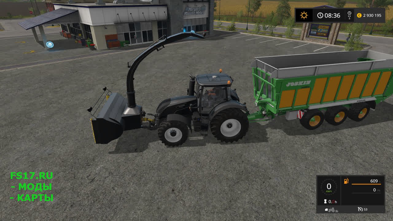 Как прицепить ковш к трактору в farming simulator 19