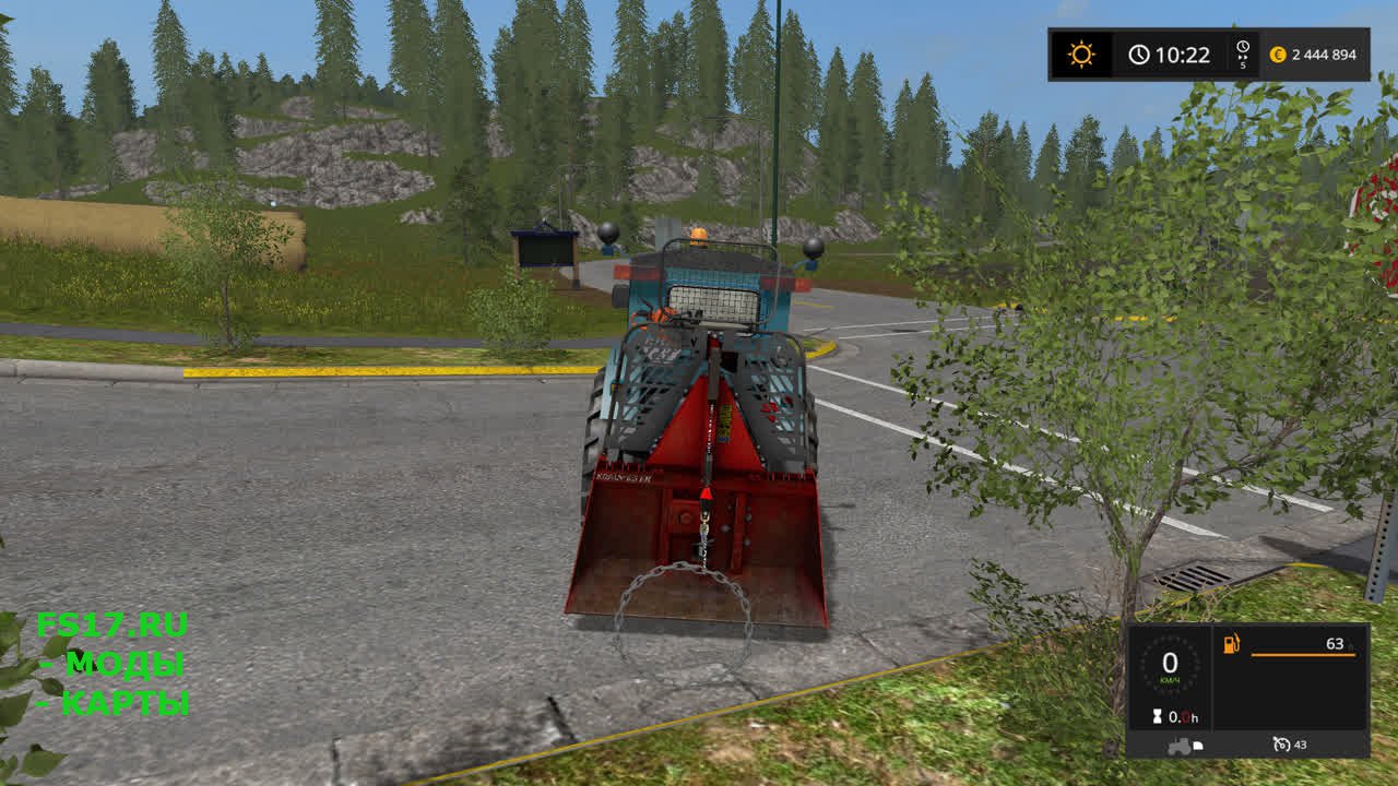 Лебедка для деревьев для Farming Simulator 2017