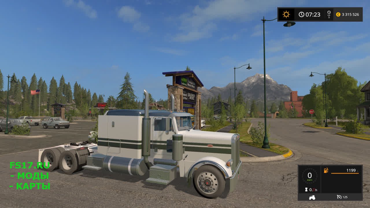 pc farming simulator 17 peterbilt mods