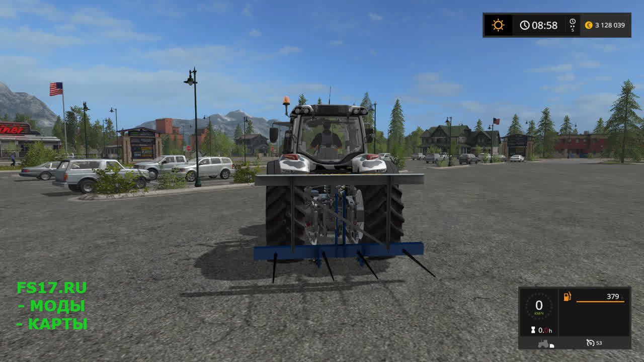 Погрузчик для тюков для Farming Simulator 2017