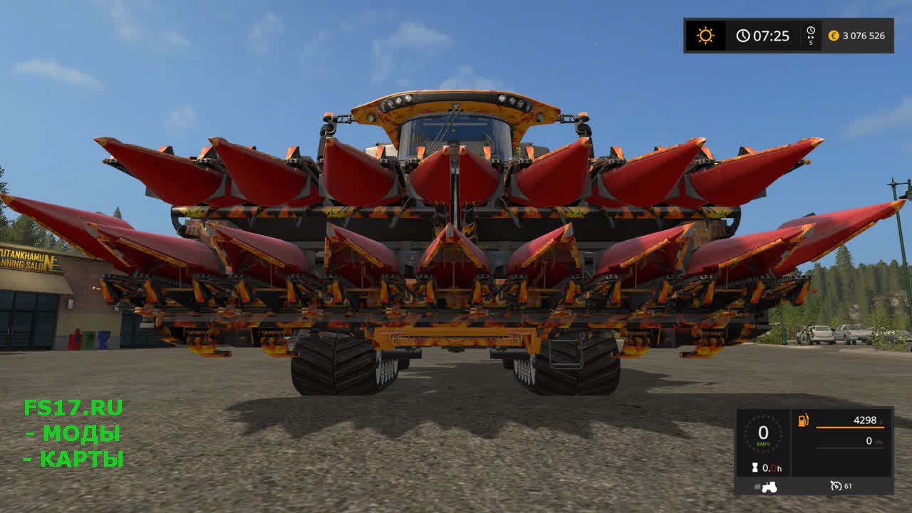 Комбайн New Holland CR 10.19 для Farming Simulator 2017