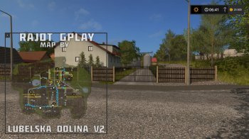 Карта LUBELSKA DOLINA для Farming Simulator 2017