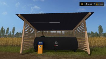 Перемещаемая заправка для Farming Simulator 2017