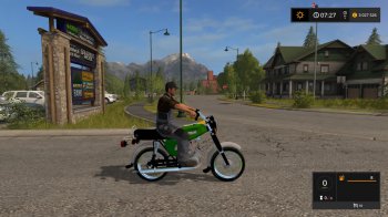 Мотоцикл Simson S 51 E для Farming Simulator 2017