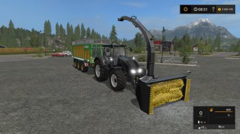 Отвал-погрузчик для Farming Simulator 2017