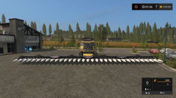 Большая жатка для кукурузы для Farming Simulator 2017