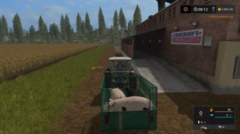Маленький прицеп для перевозки животных для Farming Simulator 2017
