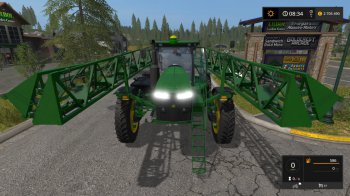 Опрыскиватель John Deere R4045 для Farming Simulator 2017