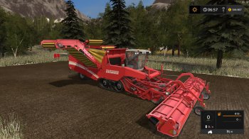 Комбайн для уборки картофеля для Farming Simulator 2017