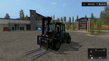 Погрузчик CLARK C80D для Farming Simulator 2017