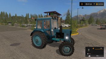 Трактор Беларус МТЗ 82 УК для Farming Simulator 2017