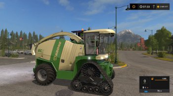 Комбайн Krone BigX 700 - 1100 для Farming Simulator 2017