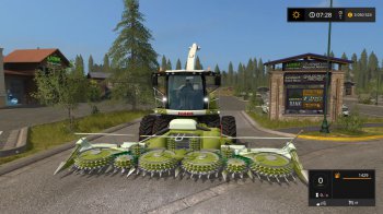Комбайн Claas Jaguar 800-870 для Farming Simulator 2017