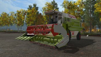 Комбайн Claas Dominator 88s для Farming Simulator 2017