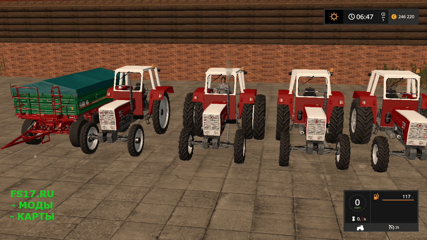 Трактор Steyr 1100 для Farming Simulator 2017