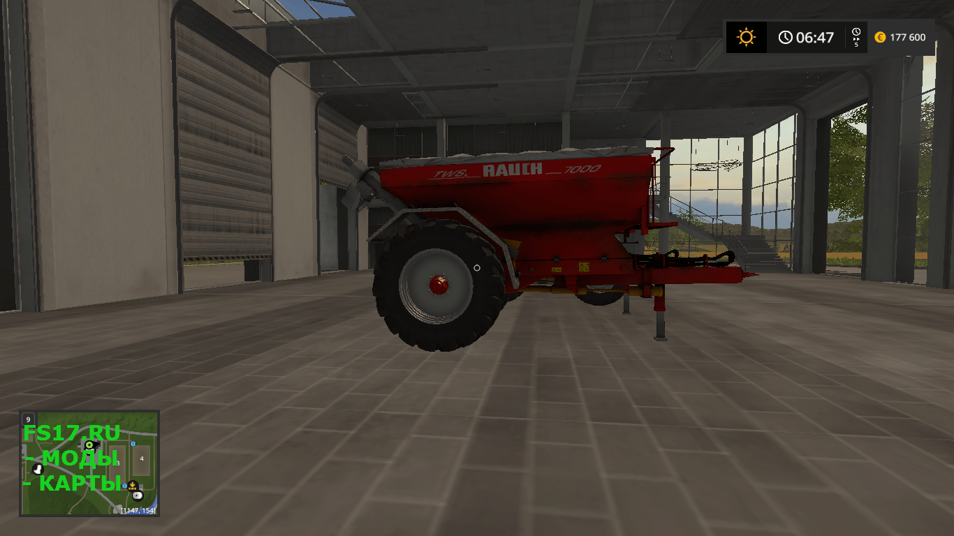 Заправщик Rauch_TWS_7000 v 1 для FARMING SIMULATOR 2017