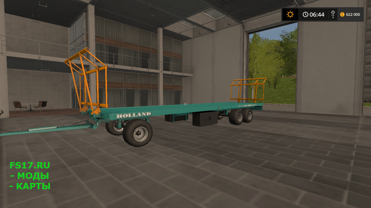 Прицеп Rolland RP 10006 CH v1.0 для Farming Simulator 2017