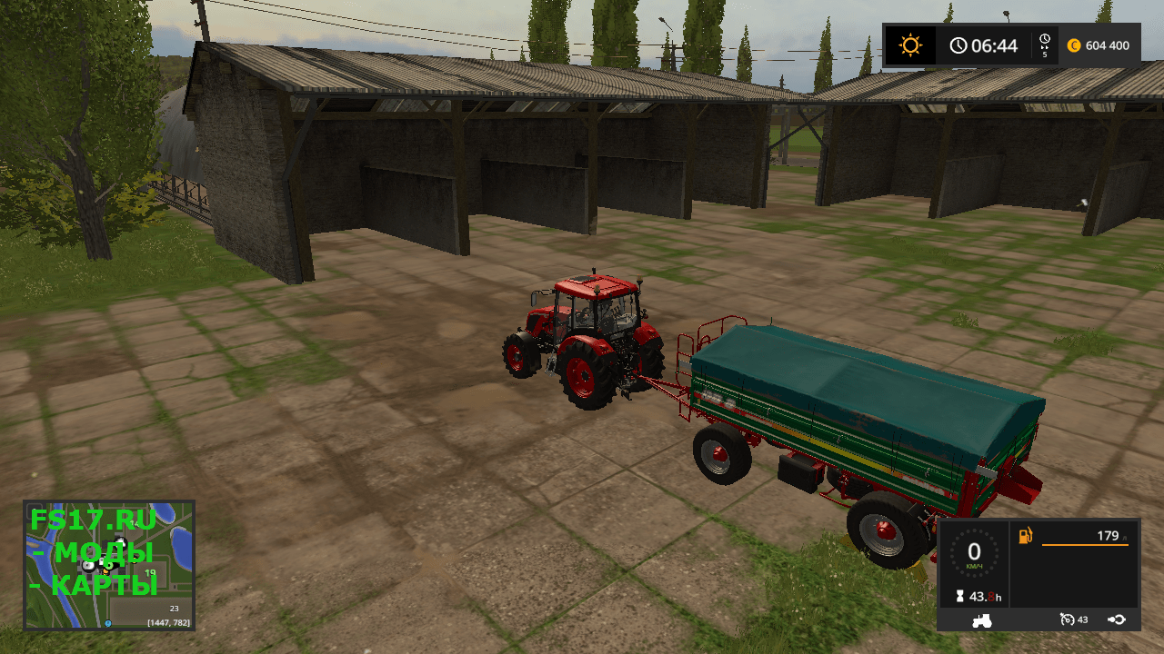 Навес OLD STORAGE SHED V1.0 для Farmimg Simulator 2017