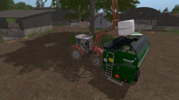Кормосмеситель Keenan Mech Fibre 340 Feeder Wagon v 1.1 для Farming Simulator 2017