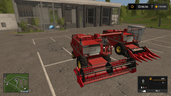Комбайн MF620 v 1.0 для Farming Simulator 2017