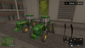 Трактор John Deere 4755 v2.0 для Farming Simulator 2017